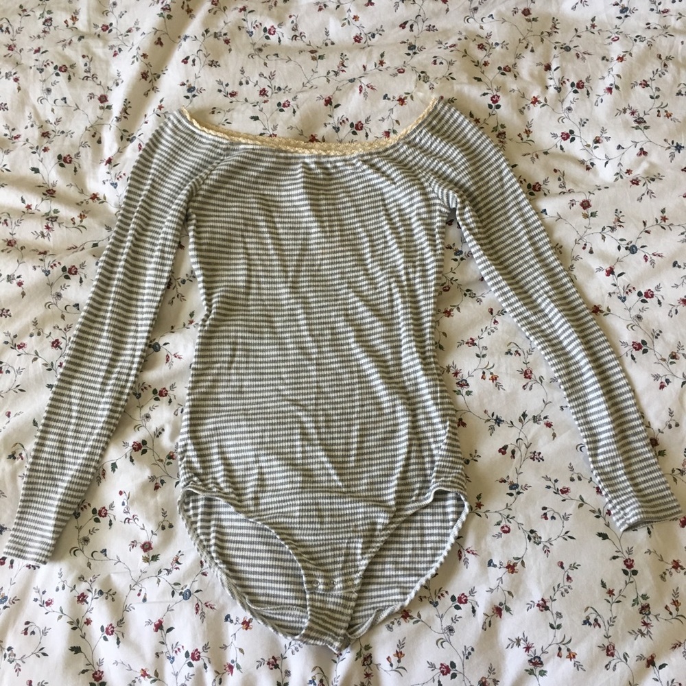 Off the shoulder bodysuit